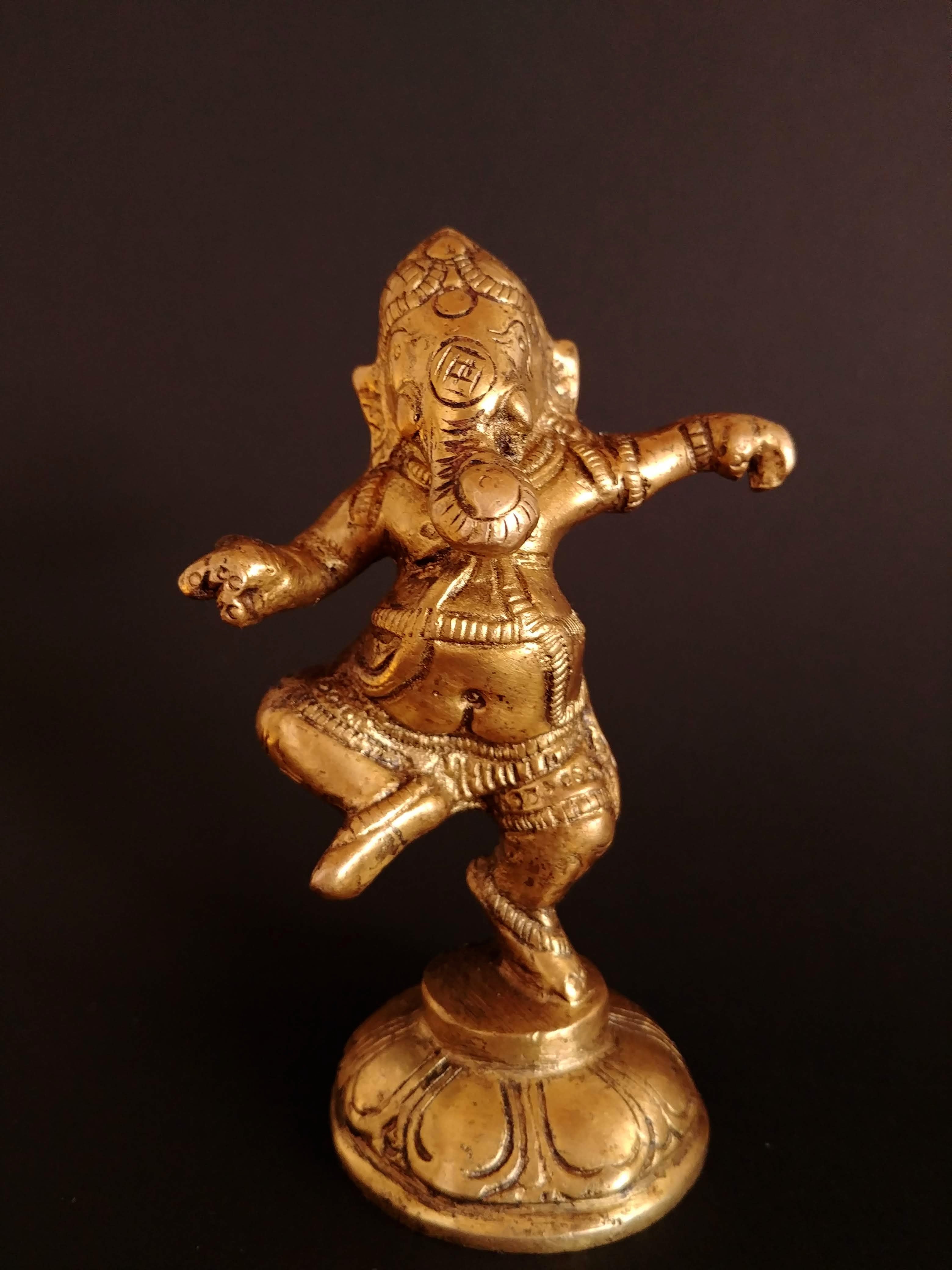 Statuette Ganesh dansant